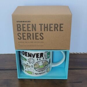 Starbucks Been There Series Denver Mile High BTS 14oz‎ Ceramic Coffee Mug NIB